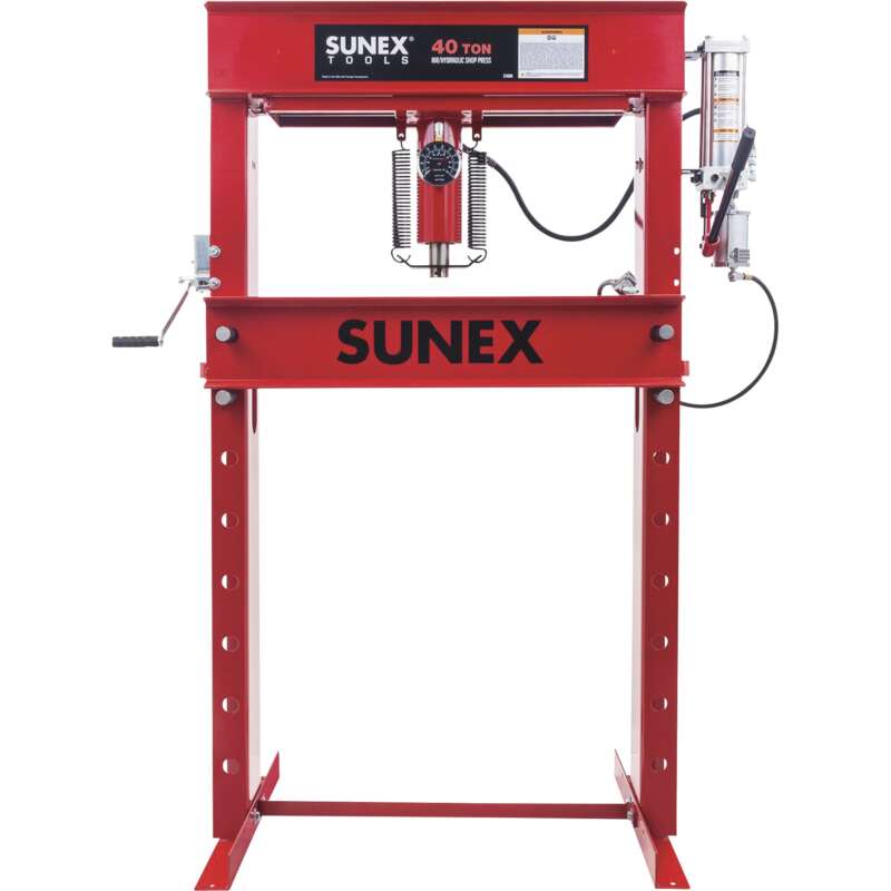 SUNEX 40 Ton Air Hydraulic Shop Press