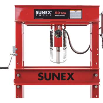 SUNEX 50 Ton Manual Hydraulic Shop Press