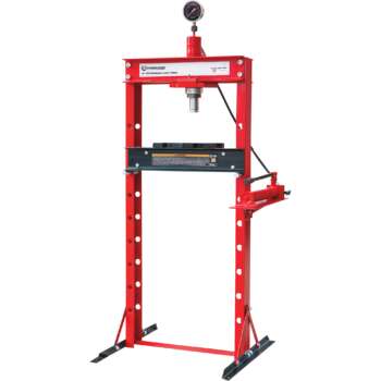 Strongway 20 Ton Hydraulic Shop Press with Gauge