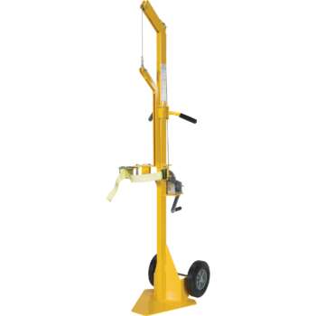 Vestil Portable Cylinder Lifter with Hard Rubber Wheels 300 Lb Capacity