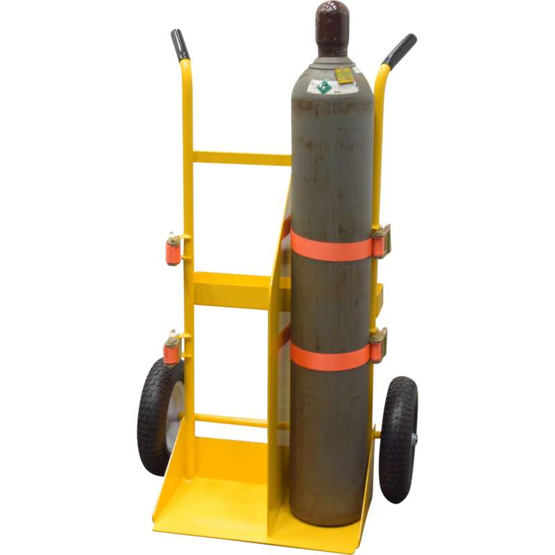 Vestil Welding Cylinder Torch Cart 500 Lb Capacity