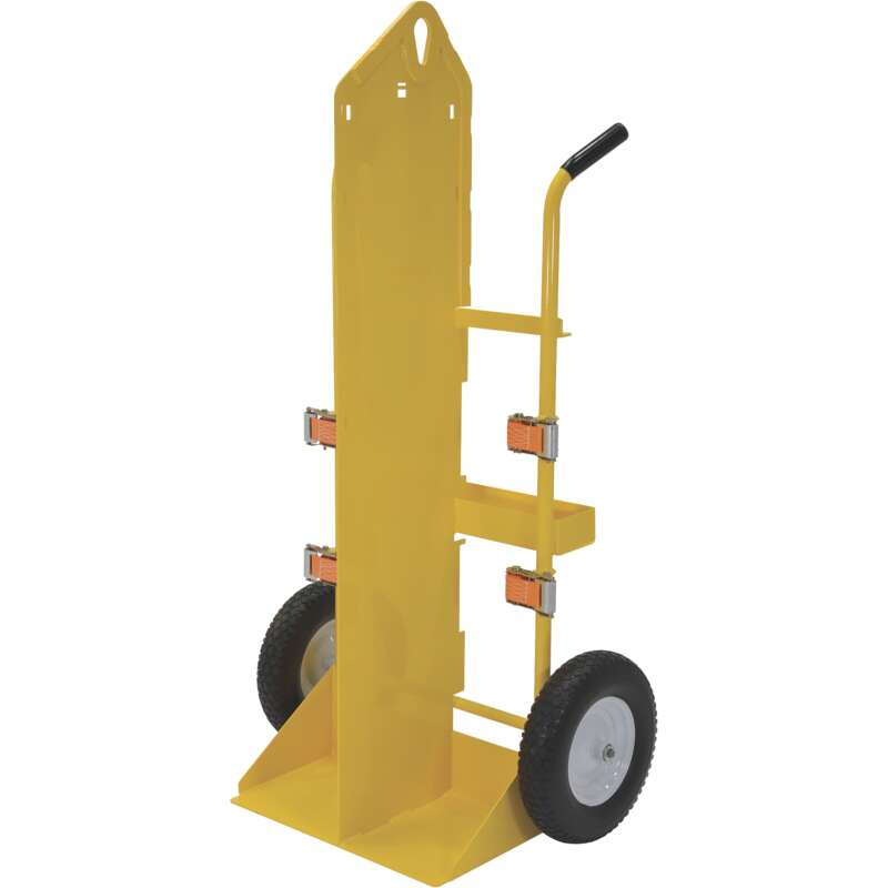 Vestil Welding Cylinder Torch Cart 500 Lb Capacity